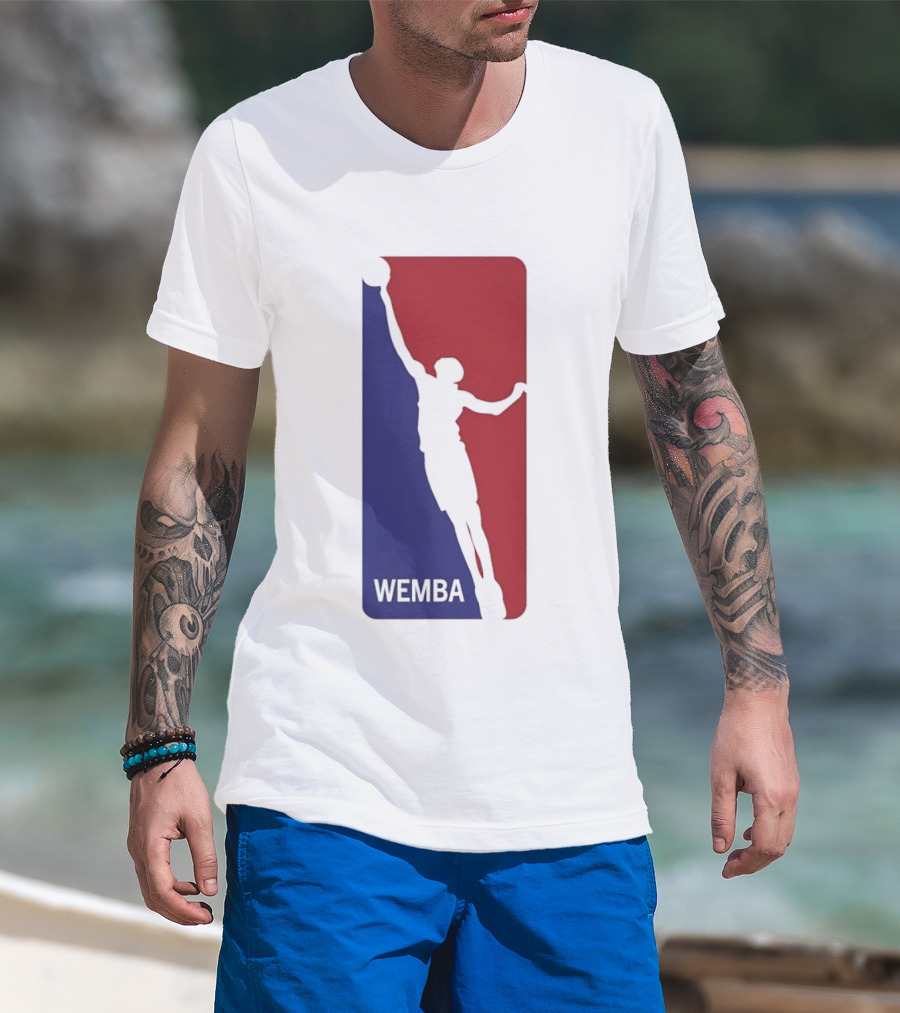 Victor Wembanyama Wemba San Antonio Basketball NBA T-Shirt