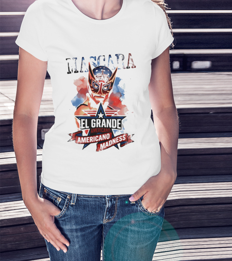 Mascara El Grande Americano Madness T-Shirt