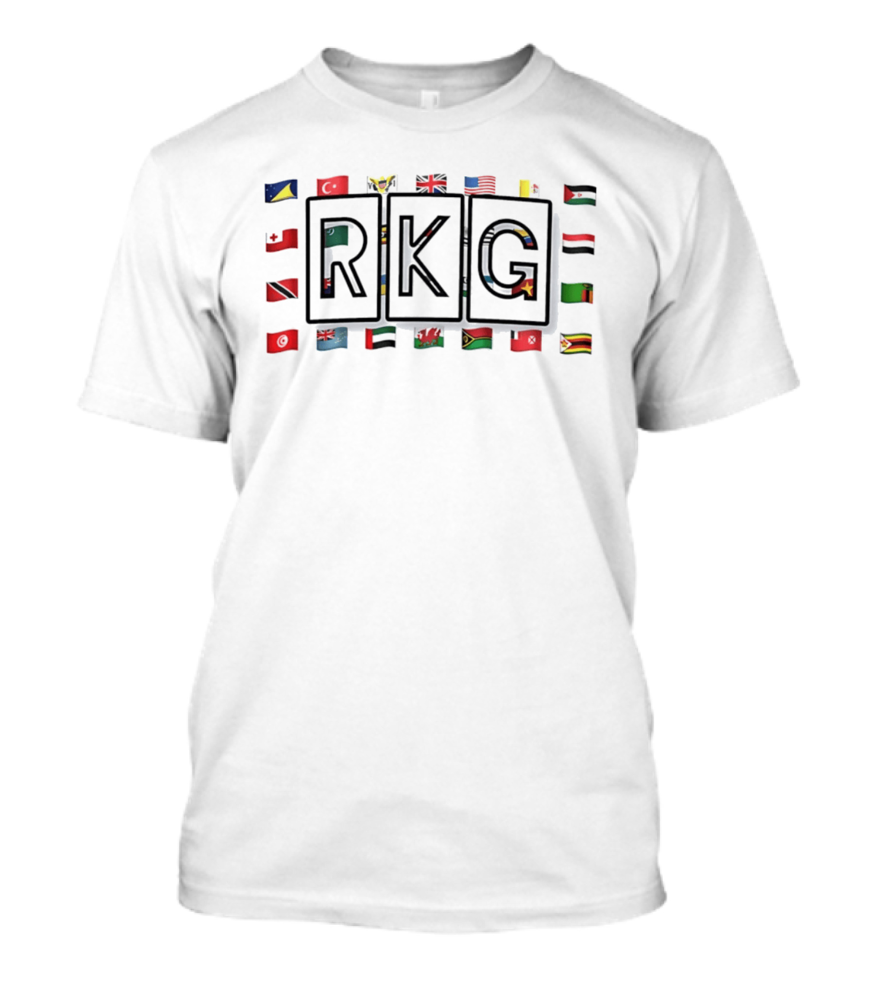 RKG International Flags World Travel Geography Education T-Shirt