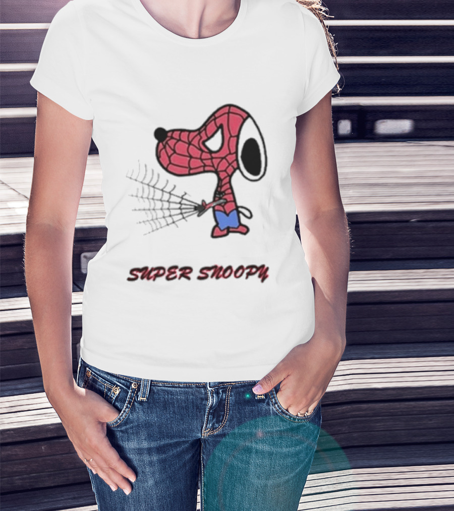 Super Snoopy Spider Adventure T-Shirt