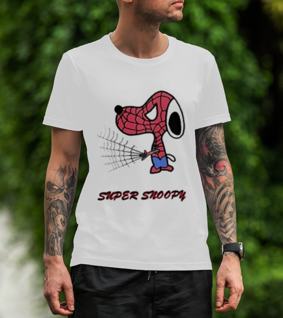 Super Snoopy Spider Adventure T-Shirt