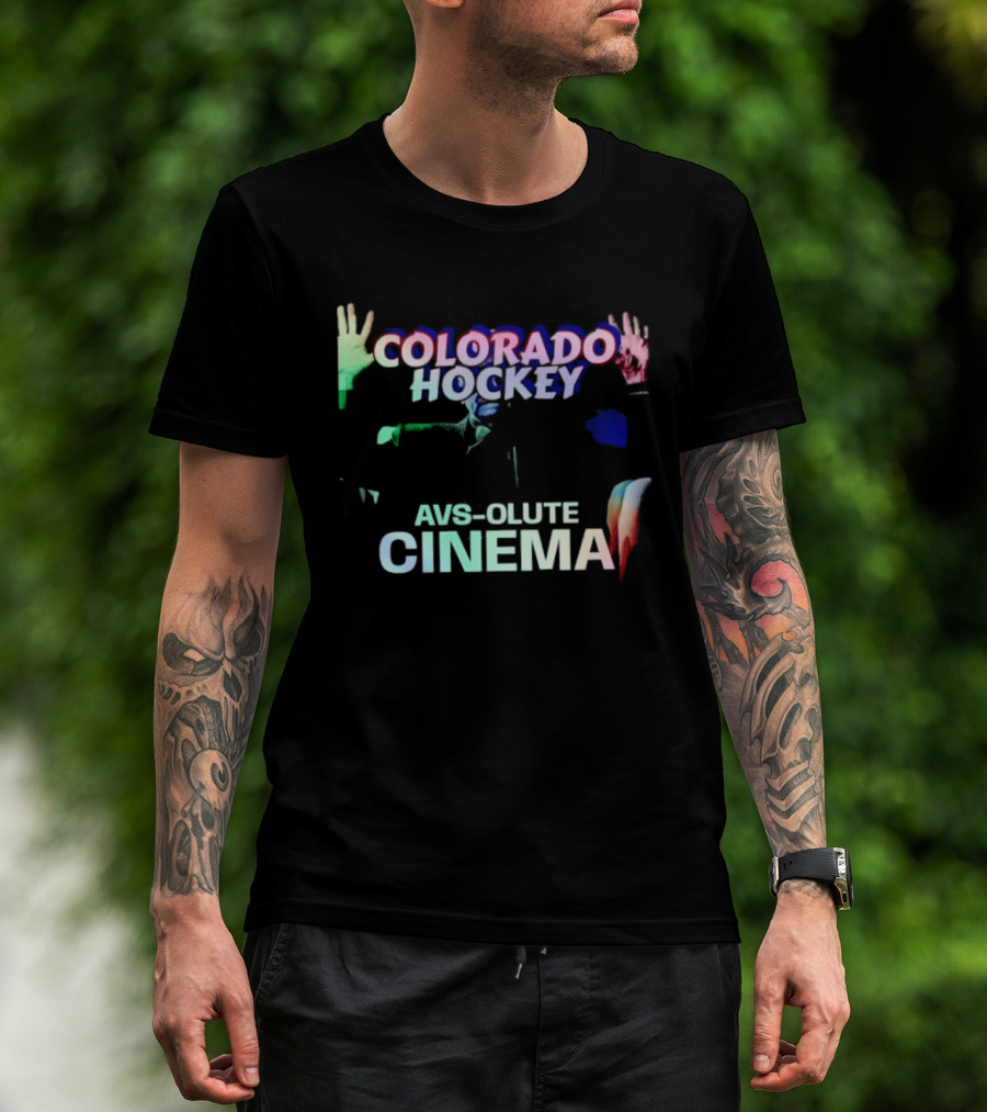 Colorado Avalanche Hockey Avs Olute Cinema T-Shirt