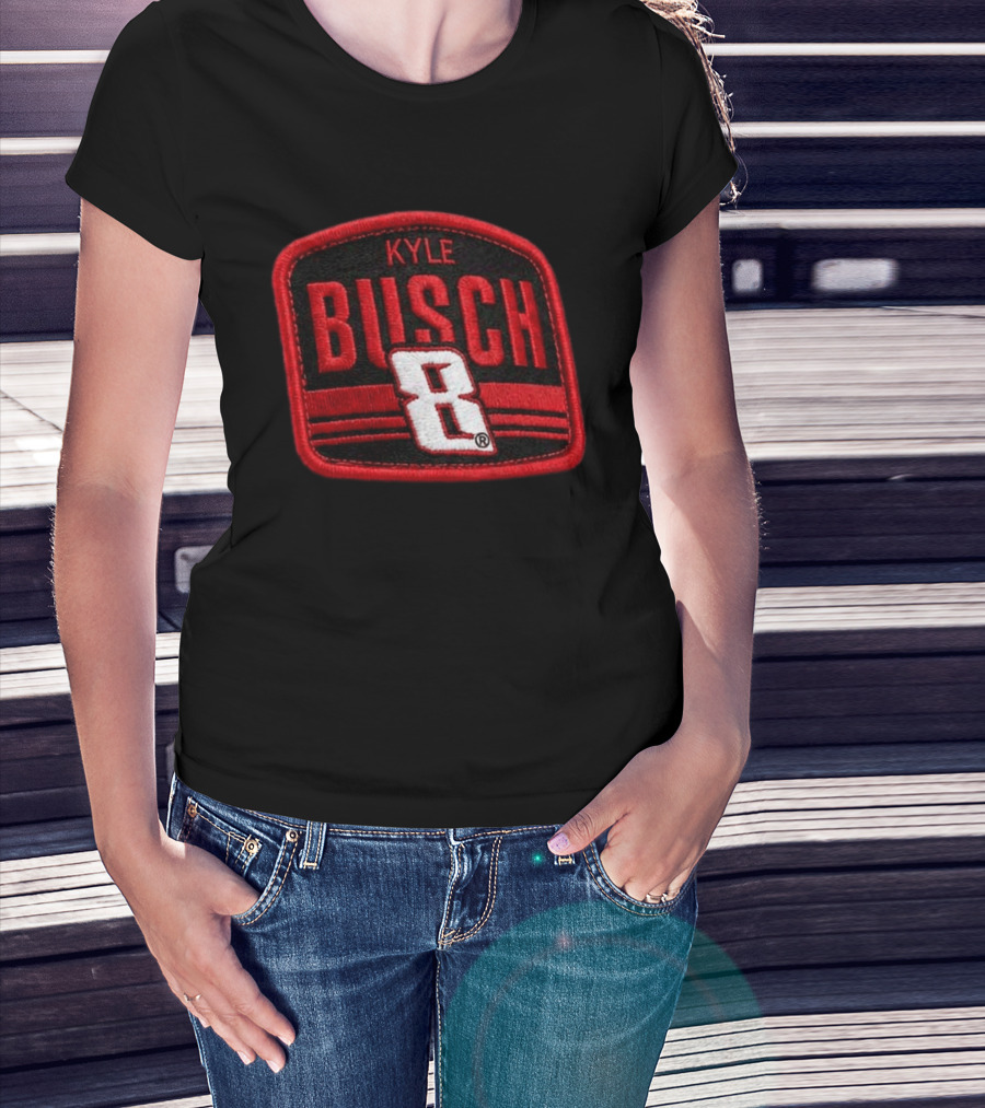 Kyle Busch 8 Racing Patch Hat T-Shirt