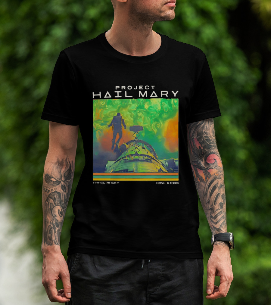 Project Hail Mary Astronaut Space Mission Sci Fi Adventure T-Shirt