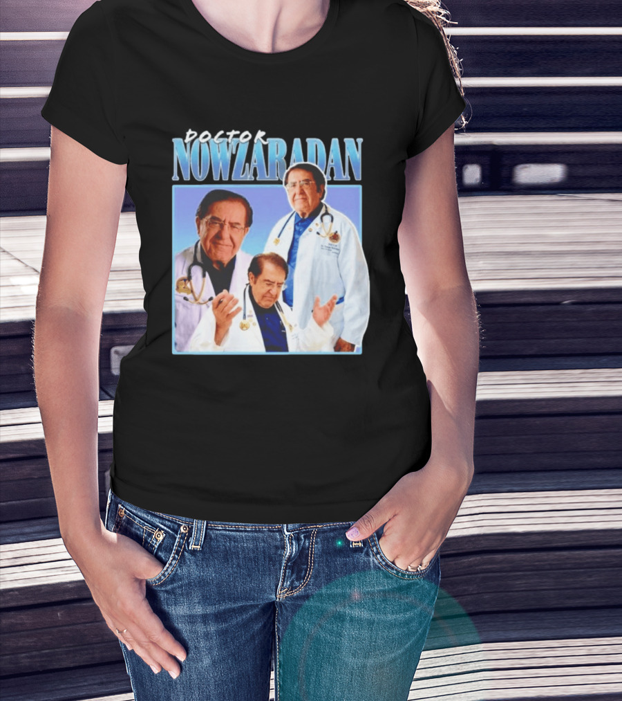 Doctor Nowzaradan My 600Lb Life Blue Stethoscope T-Shirt
