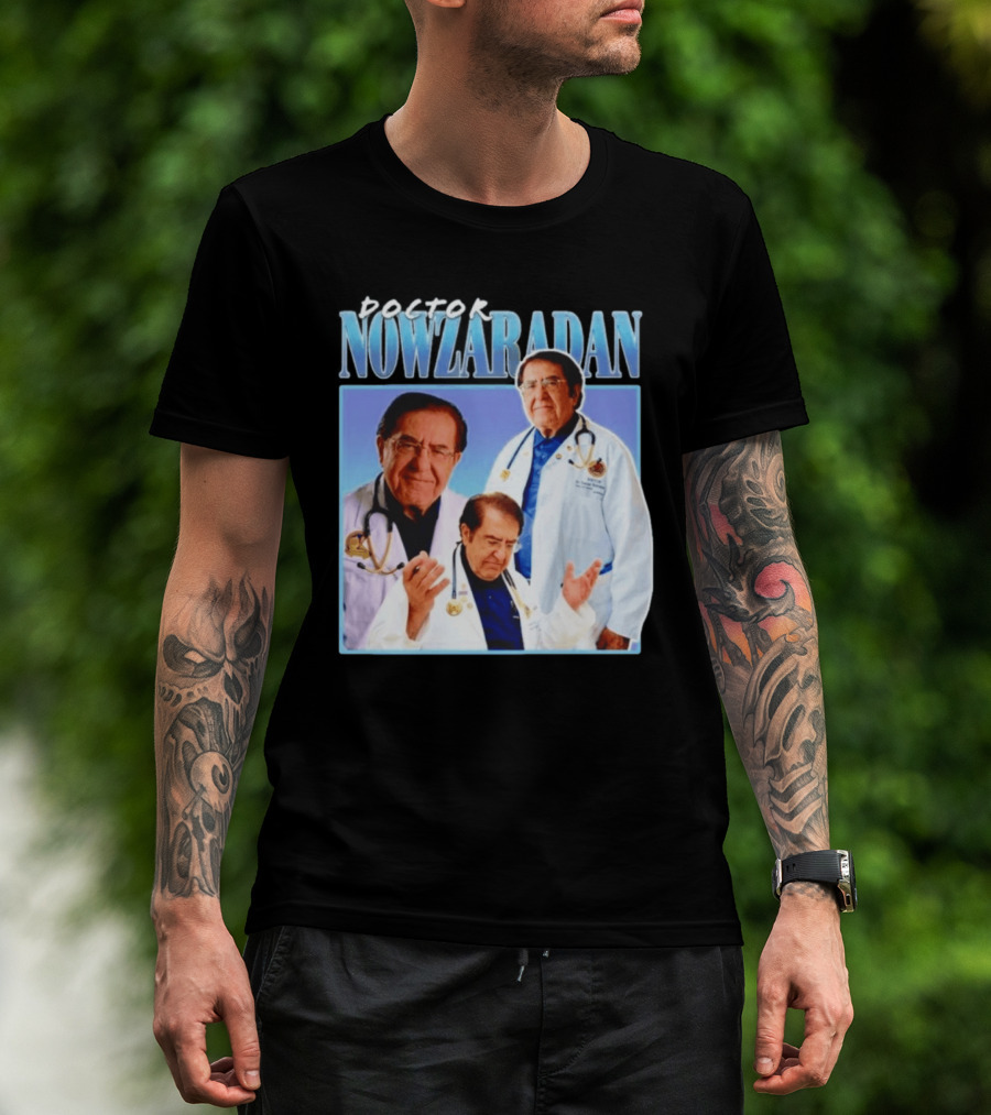 Doctor Nowzaradan My 600Lb Life Blue Stethoscope T-Shirt
