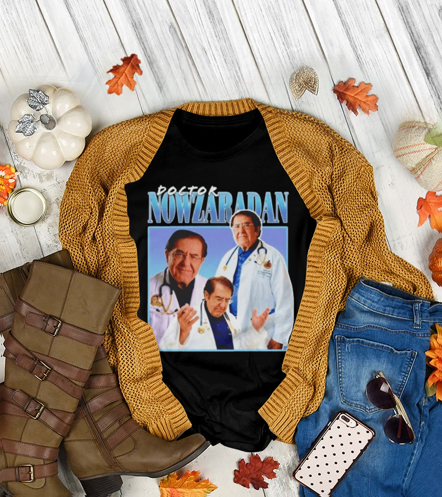 Doctor Nowzaradan My 600Lb Life Blue Stethoscope T-Shirt