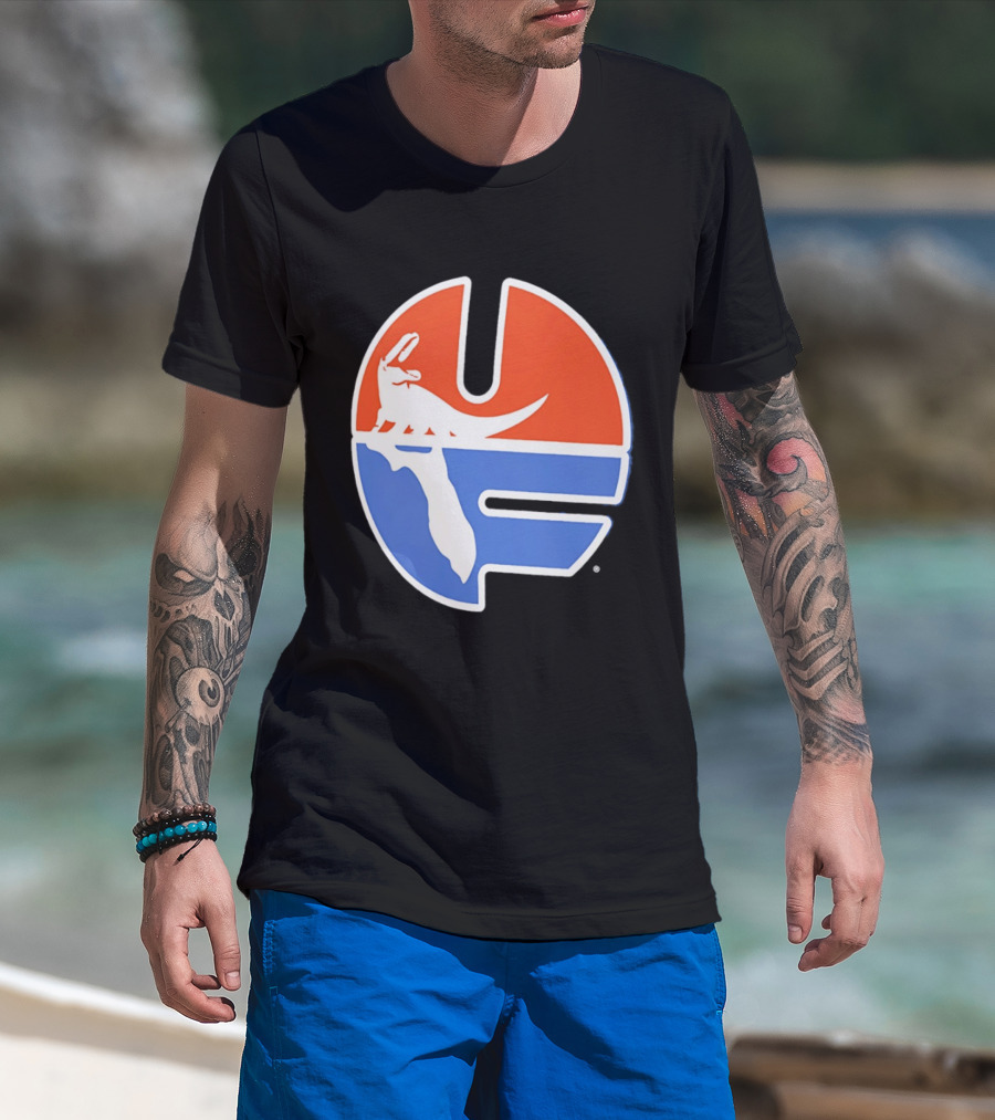 Florida Gators UF Alligator Map T-Shirt