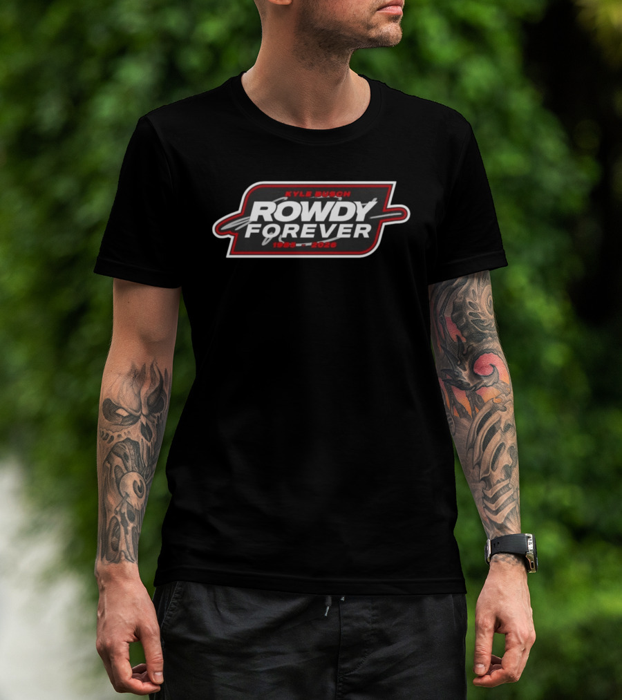 Kyle Busch Rowdy Forever 1985 2026 Racer T-Shirt