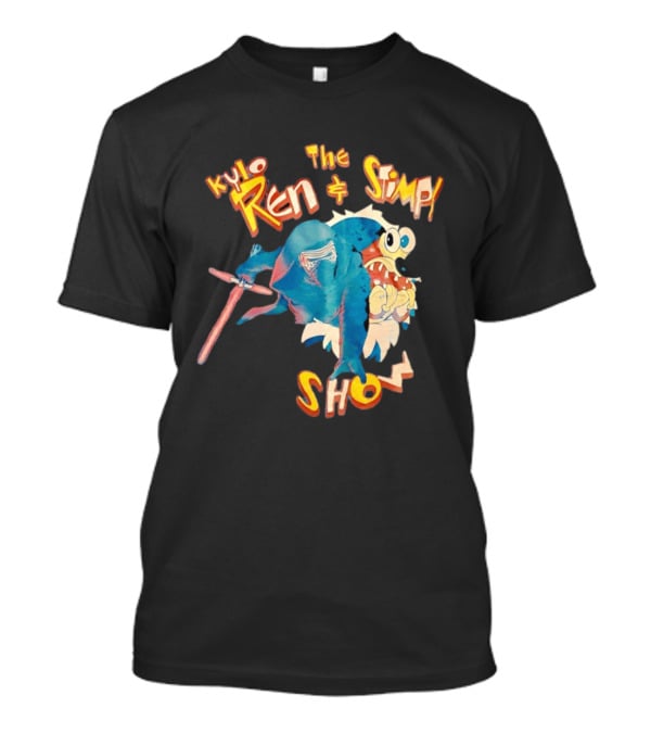 Kylo Ren And The Stimpy Show Star Wars Ren Stimpy Mashup T-Shirt