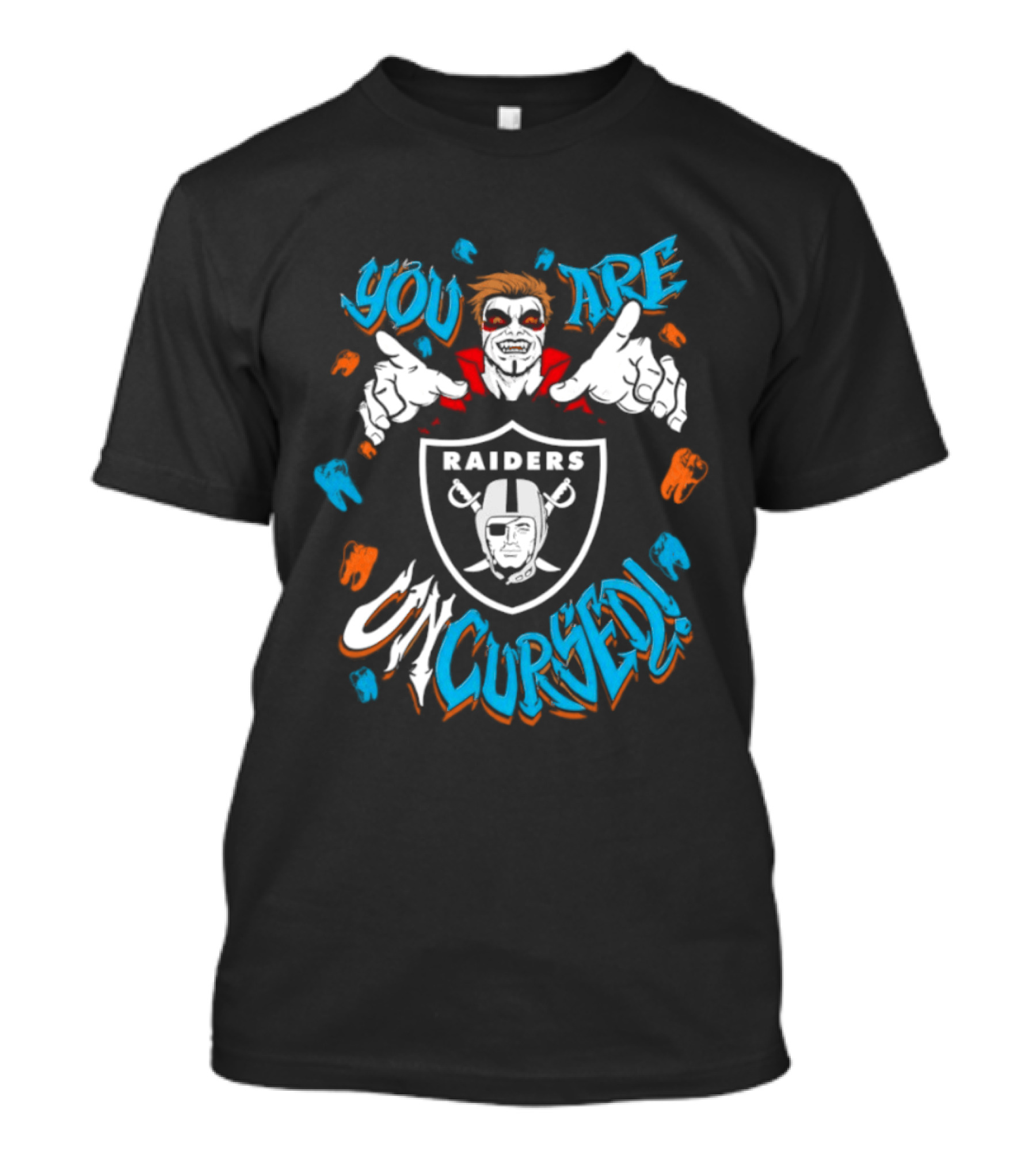 WWE Danhausen Las Vegas Raiders You Are Uncursed T-Shirt