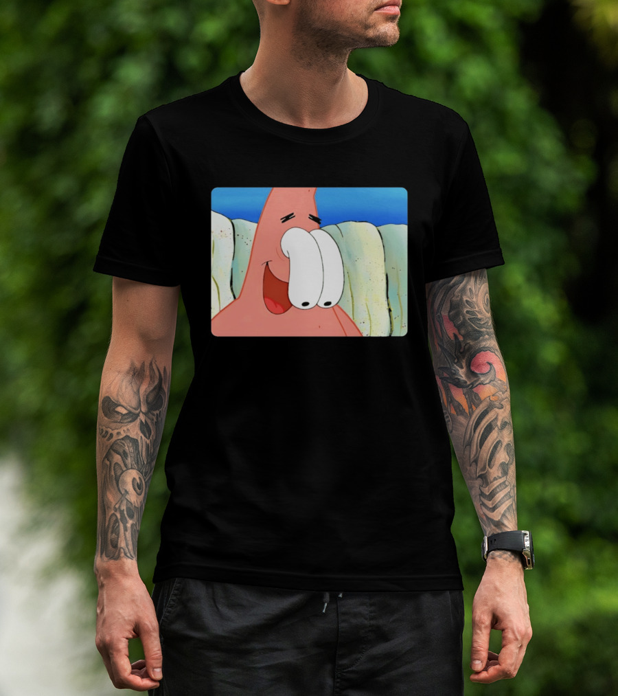 Patrick Star Silly Eyes SpongeBob Meme T-Shirt