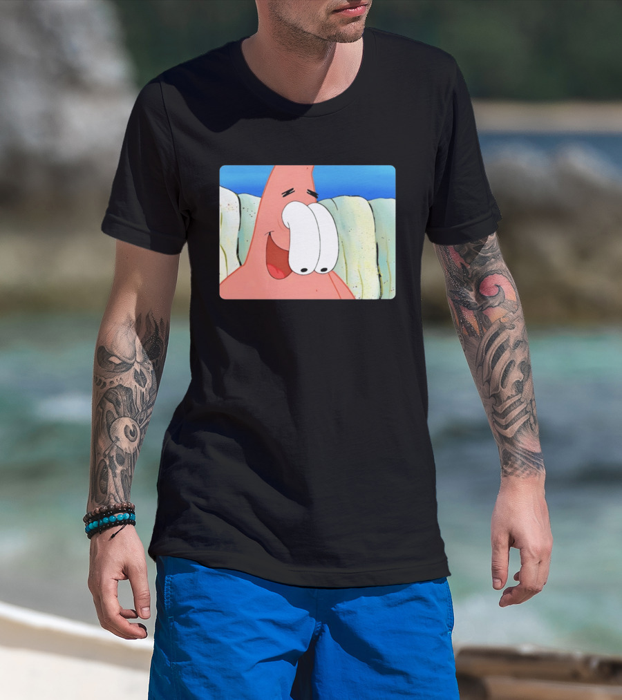 Patrick Star Silly Eyes SpongeBob Meme T-Shirt