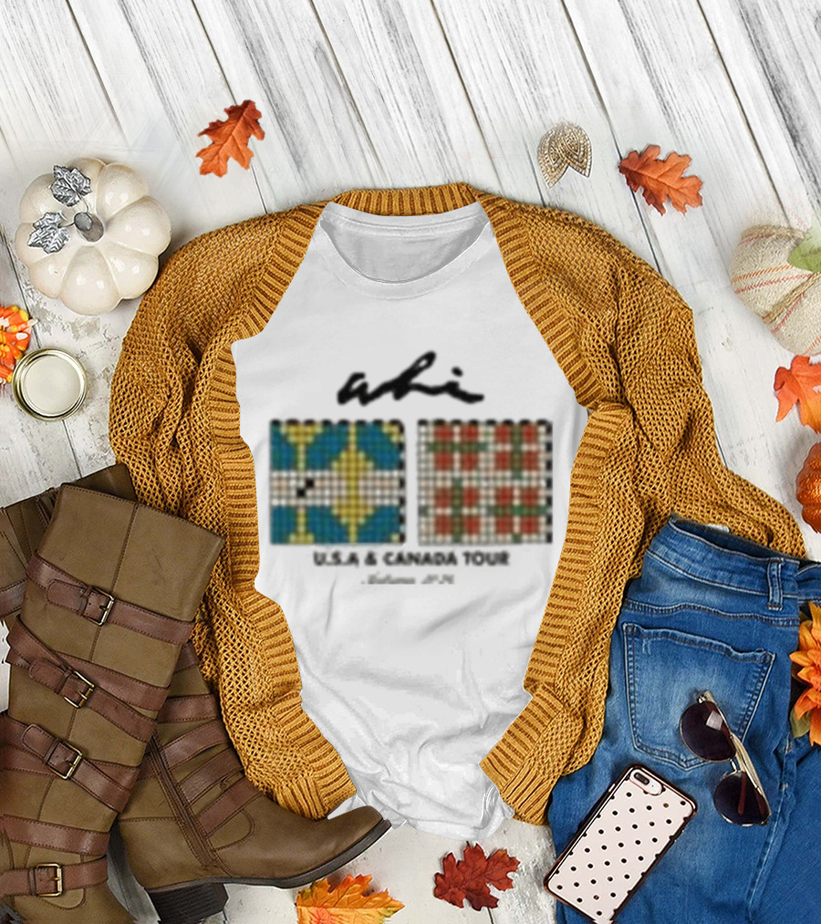 Ali USA Canada Tour Radio Tiles Mosaic T-Shirt