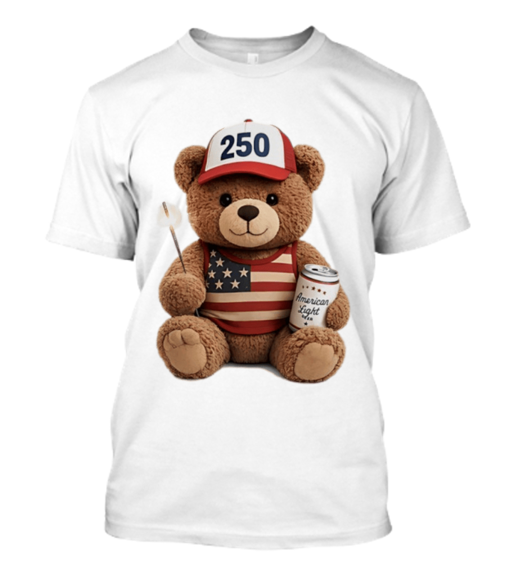 American Bear 250 United States Celebration T-Shirt