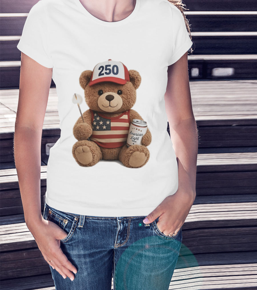 American Bear 250 United States Celebration T-Shirt
