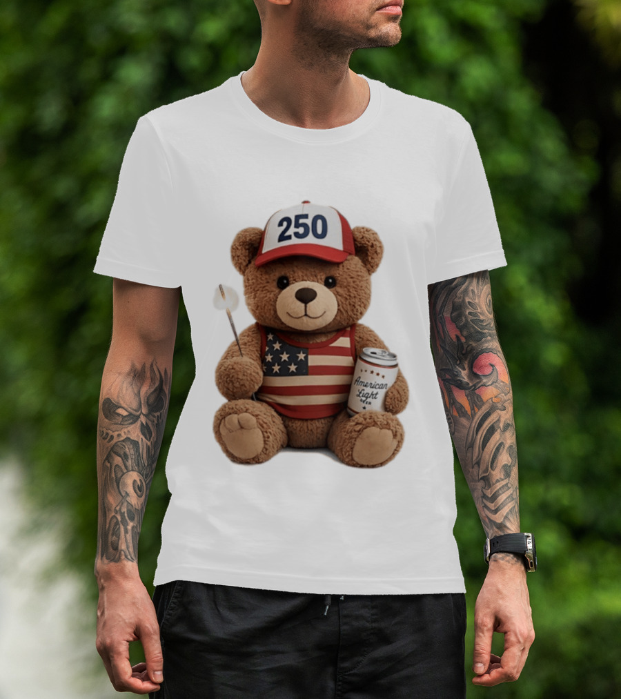 American Bear 250 United States Celebration T-Shirt