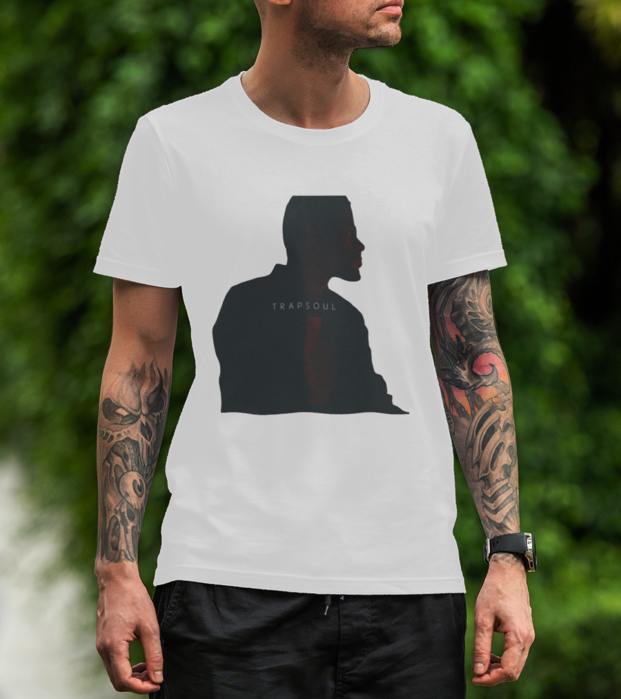 Bryson Tiller Trapsoul Silhouette Profile T-Shirt