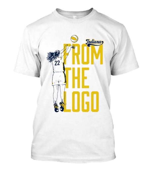 Caitlin Clark Indiana From The Logo Basketball 22 T-Shirt