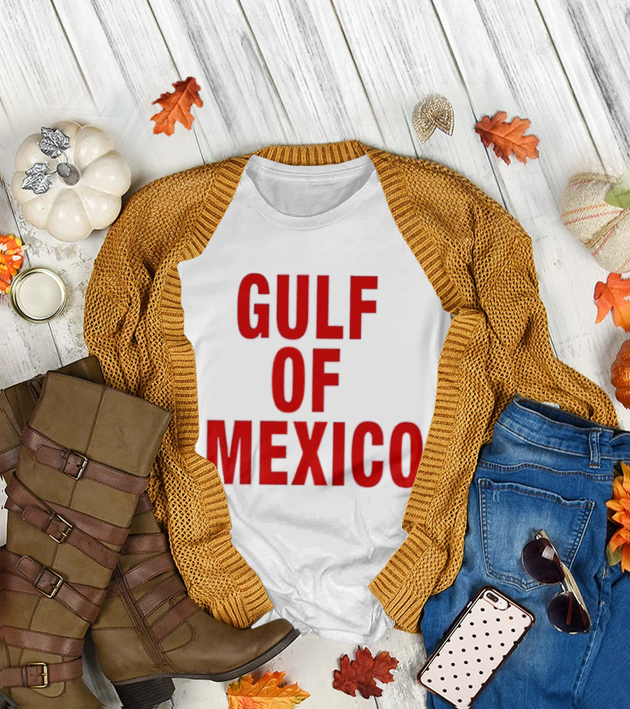 Gulf Of Mexico Bold Red T-Shirt
