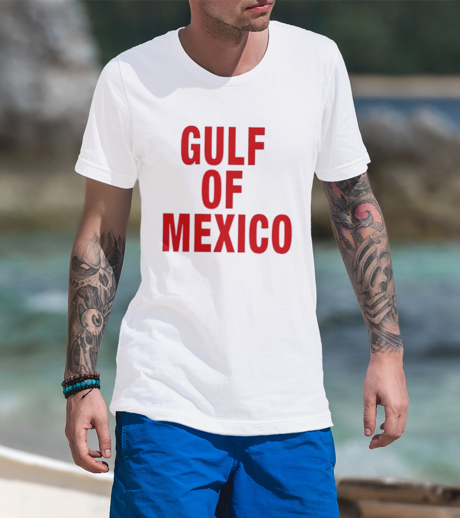 Gulf Of Mexico Bold Red T-Shirt