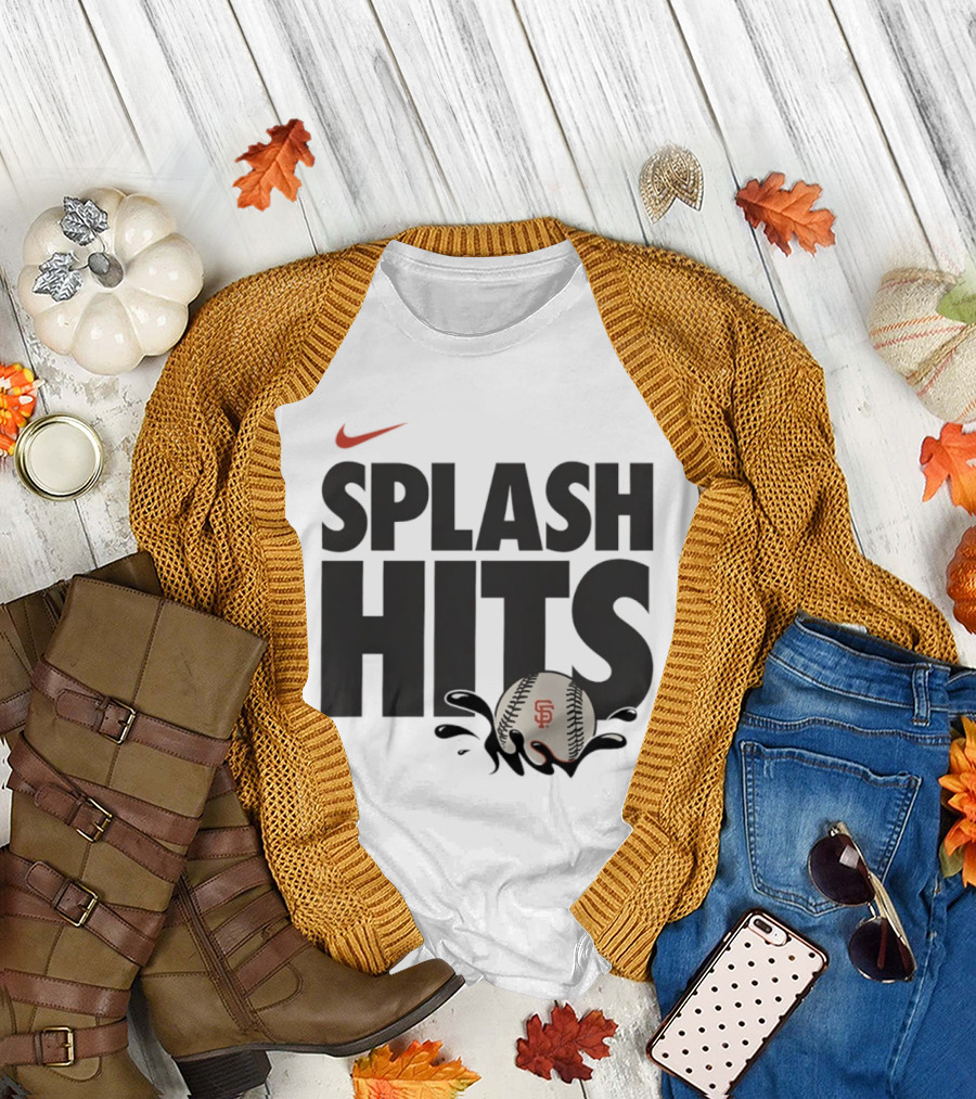 Nike San Francisco Giants Splash Hits Baseball T-Shirt