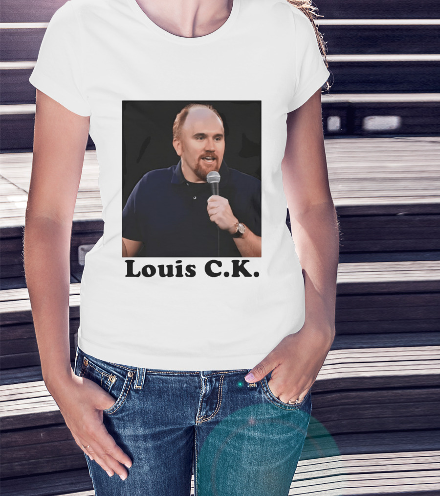 Louis C.K. Oh My God Photo Stand Up Comedy Image T-Shirt