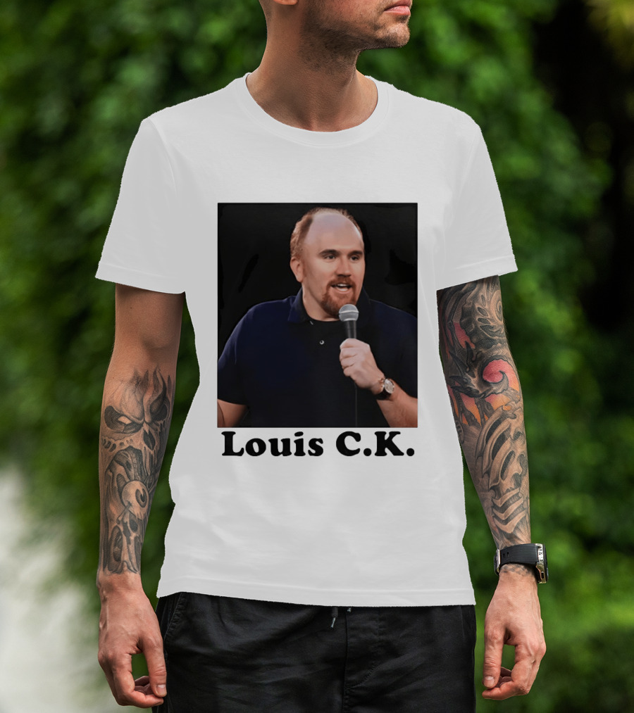 Louis C.K. Oh My God Photo Stand Up Comedy Image T-Shirt