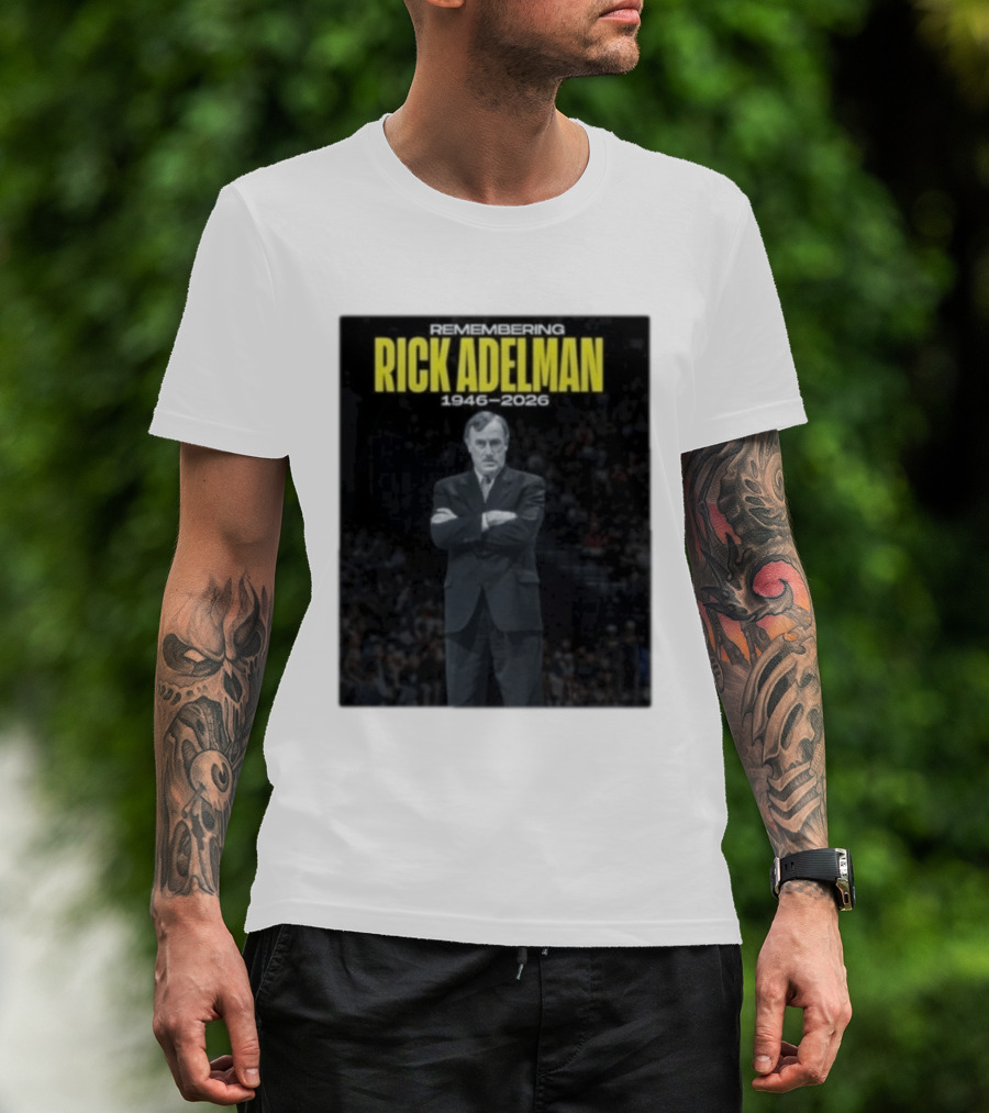Remembering Rick Adelman 1946 2026 NBA Basketball ClutchPoints T-Shirt