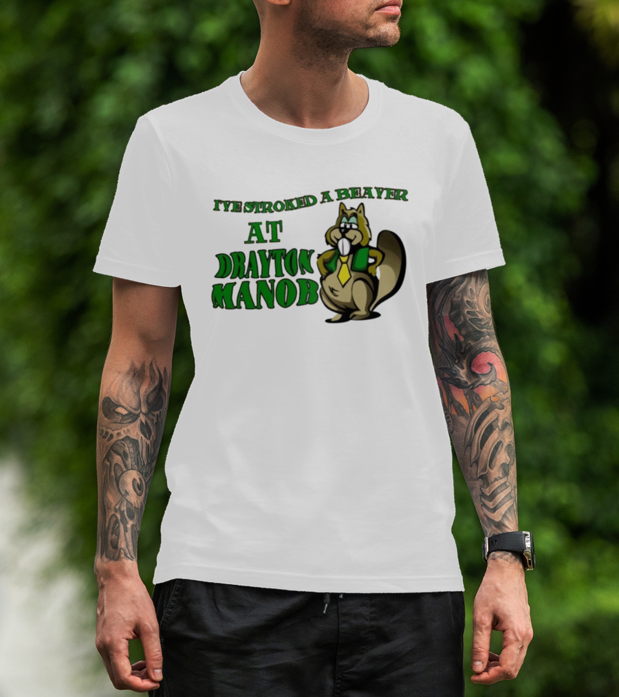 I've Stroked A Beaver At Drayton Manor Cartoon T-Shirt
