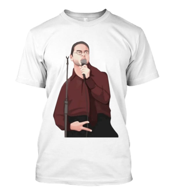 Max And Paddy Stand Up Comedy Performance Live Stage Microphone T-Shirt