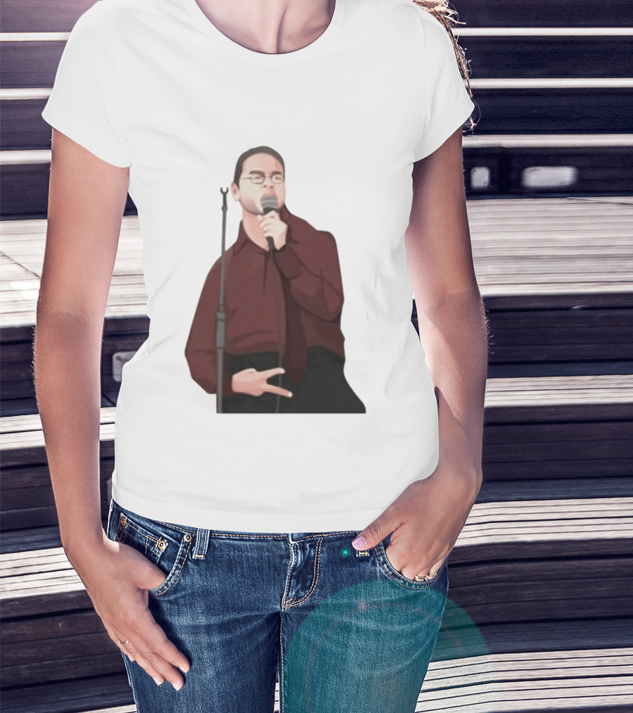 Max And Paddy Stand Up Comedy Performance Live Stage Microphone T-Shirt