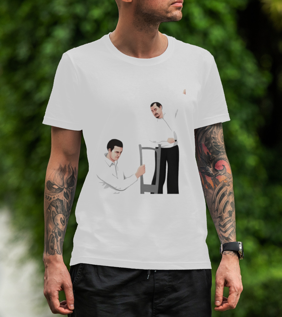 Max And Paddy Pine Barrens Christopher Moltisanti Paulie Gualtieri Chair Scene T-Shirt
