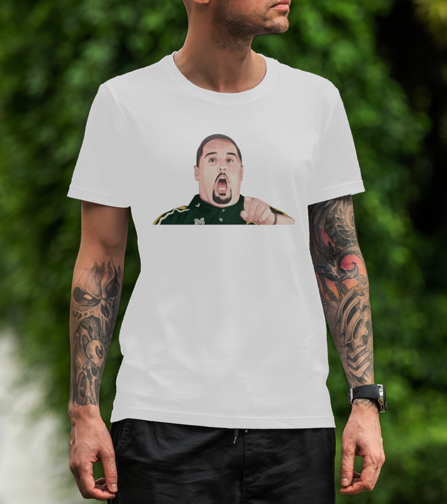 Max And Paddy Pointing Character Green Jersey T-Shirt