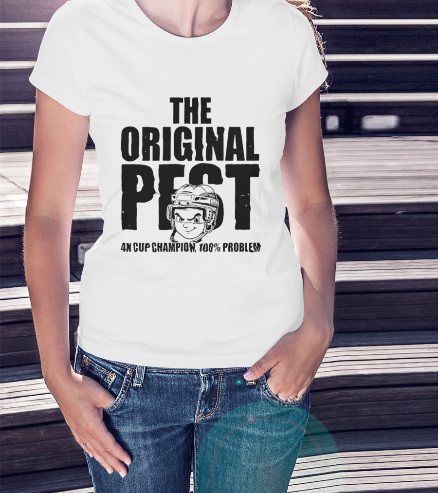 The Original Pest 4x Cup Champion 100% Problem T-Shirt