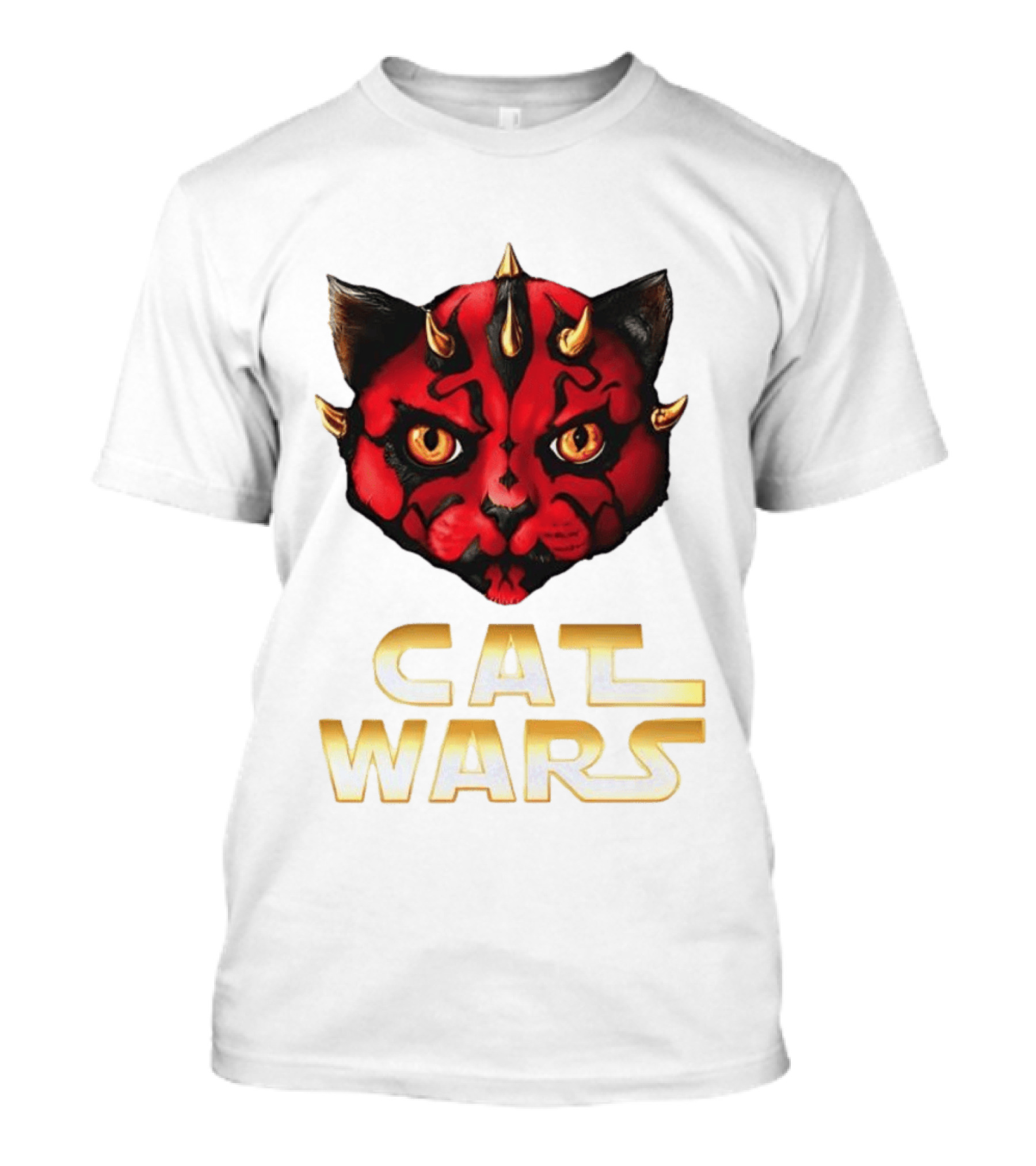 Darth Maul Cat Wars Star Wars Quality Comfortable Wear T-Shirt