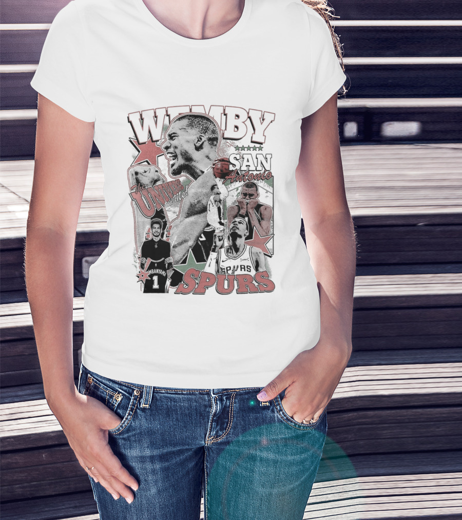 Wemby The Universe San Antonio Spurs 2026 T-Shirt