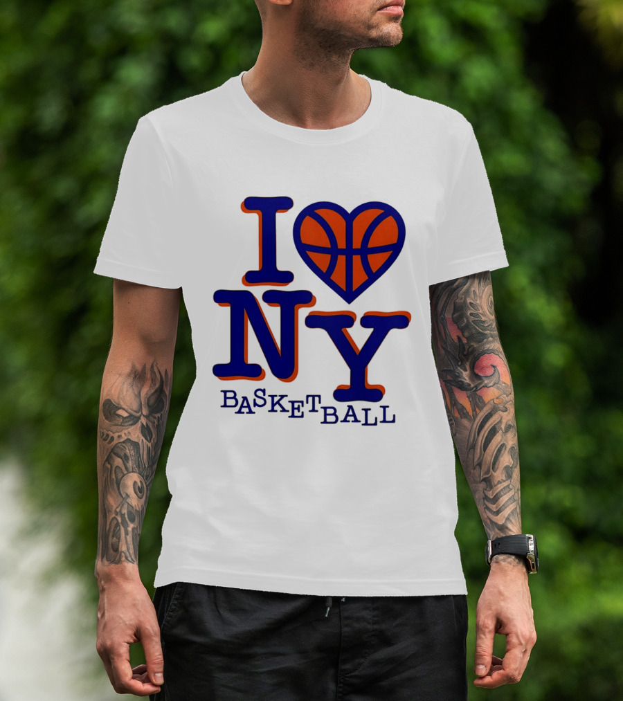 I Heart NY Basketball 2026 New York Knicks NBA T-Shirt