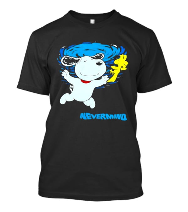 Snoopy Woodstock Nevermind Swimming Adventure T-Shirt