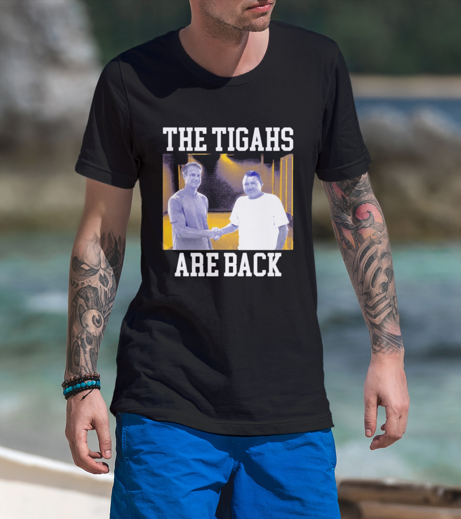 The Tigahs Are Back Brian Kelly Handshake T-Shirt
