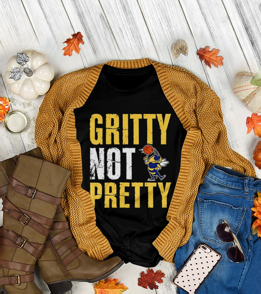 Gritty Not Pretty Georgia Tech Buzz Basketball T-Shirt