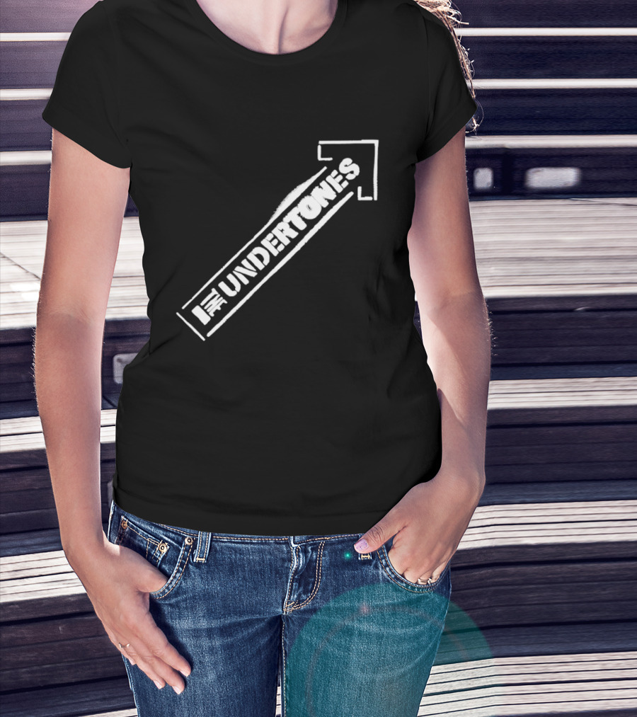 Undertones Stencil Punk Rock Revival Festival Tour 2026 Arrow T-Shirt