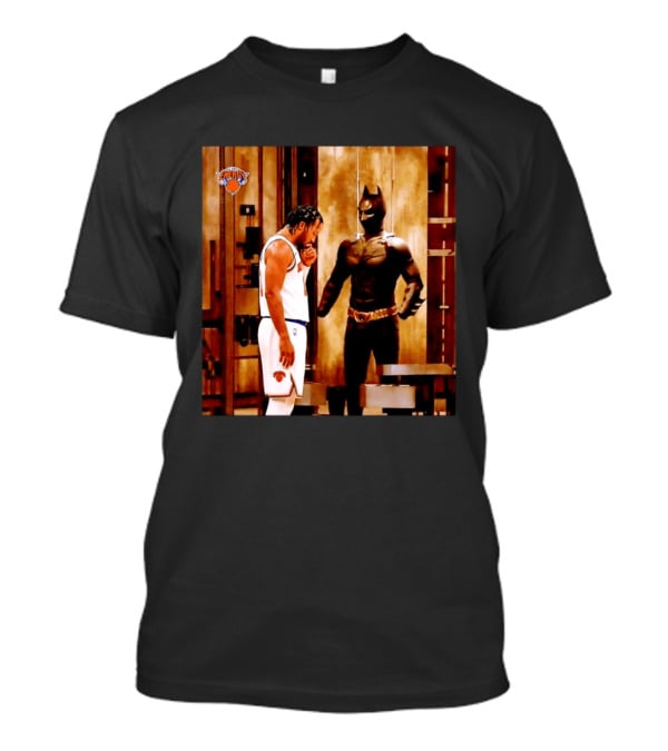 New York Knicks Jaylen Brunson Meets Batman Gotham T-Shirt