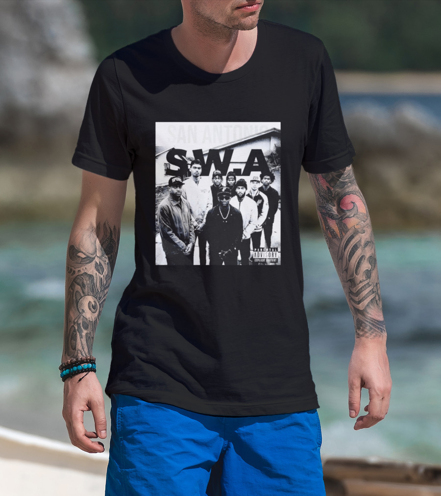 San Antonio Spurs SWA Wembanyama Stephon Castle De'Aaron Dylan Harper Explicit Content T-Shirt