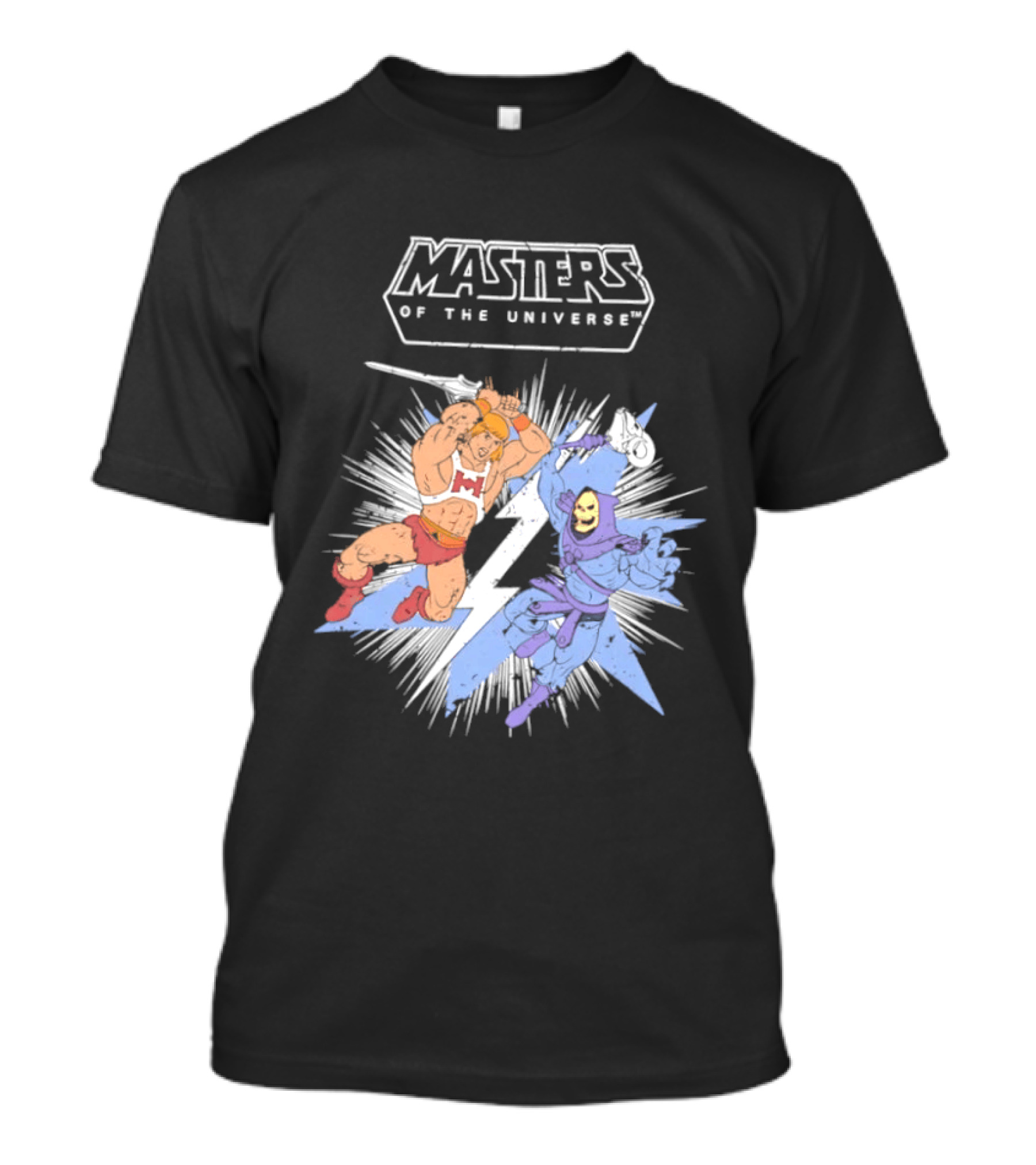 Masters Of The Universe He Man Vs Skeletor Epic Battle 2026 T-Shirt