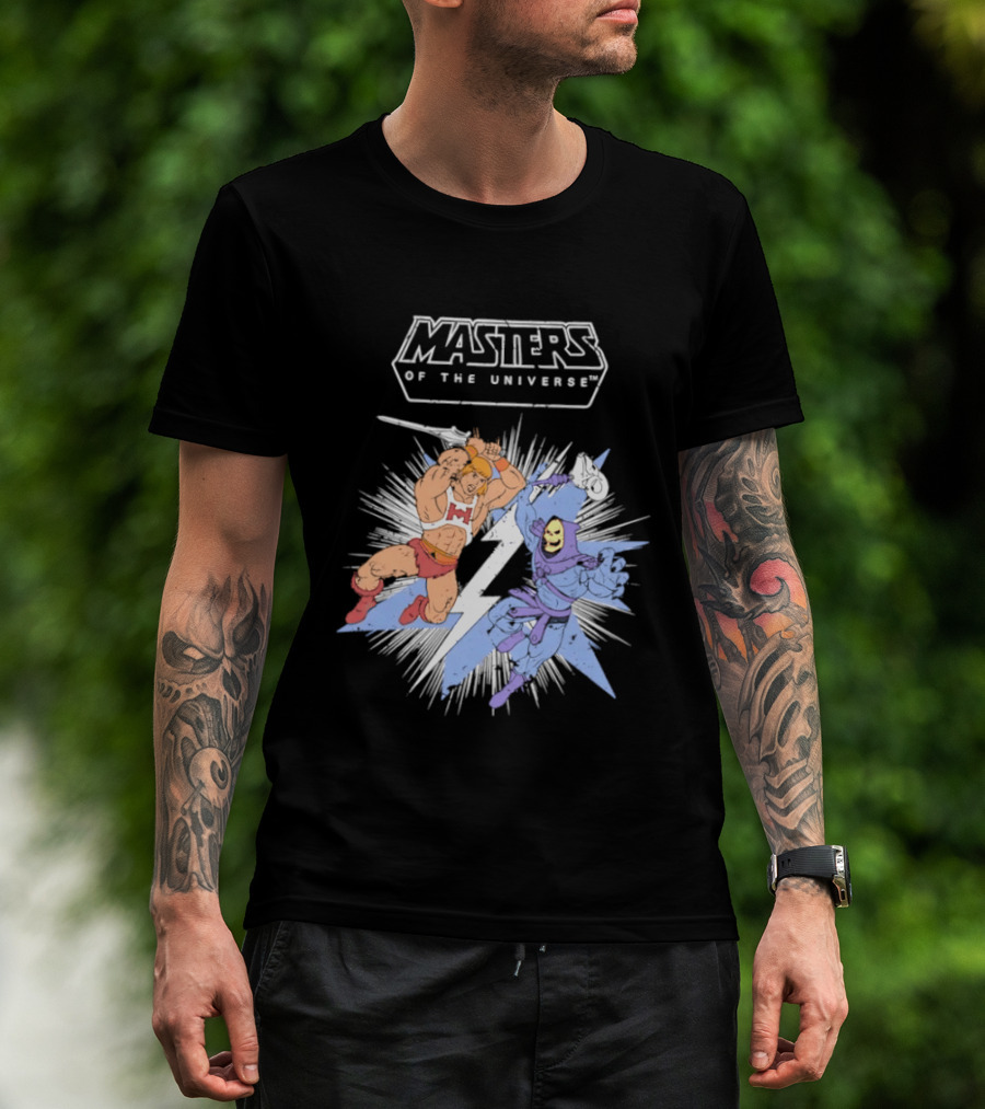 Masters Of The Universe He Man Vs Skeletor Epic Battle 2026 T-Shirt