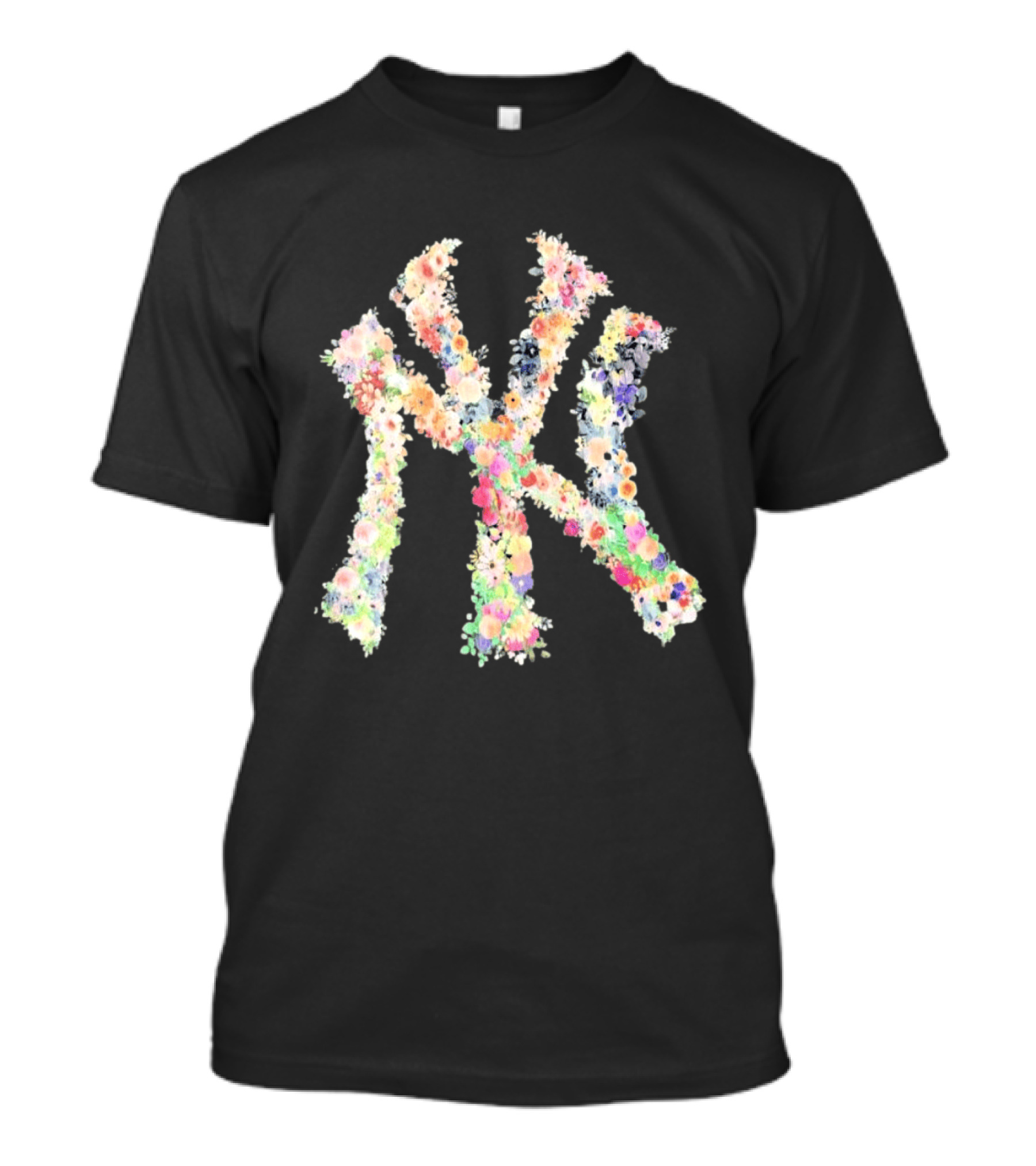 New York Yankees NY Floral Pattern Blossoms T-Shirt