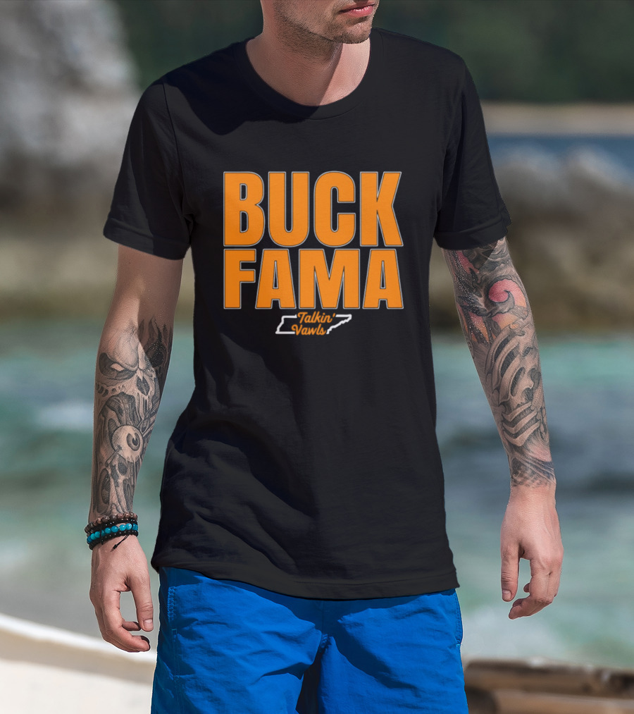 Buck Fama Tennessee Rivals Showdown T-Shirt
