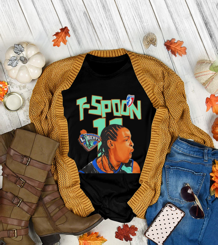 WNBA Spoon Teresa Weatherspoon New York Liberty Basketball 11 T-Shirt