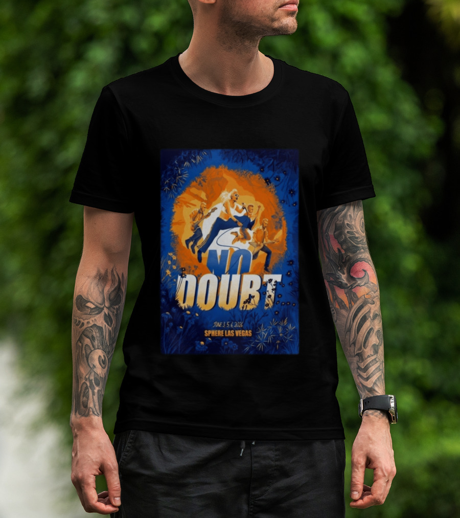 No Doubt June 3 5 6 2026 Sphere Las Vegas Concert Event T-Shirt